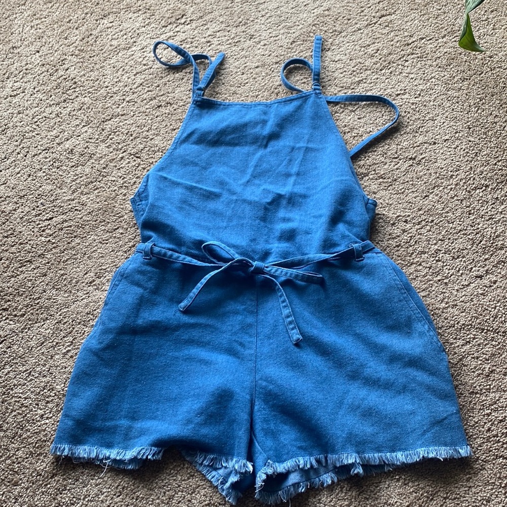 Denim romper Size S